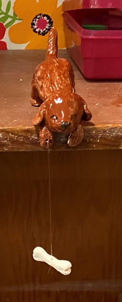 Simone Vandever, 6th Grade, "Lil Dog", Ceramic